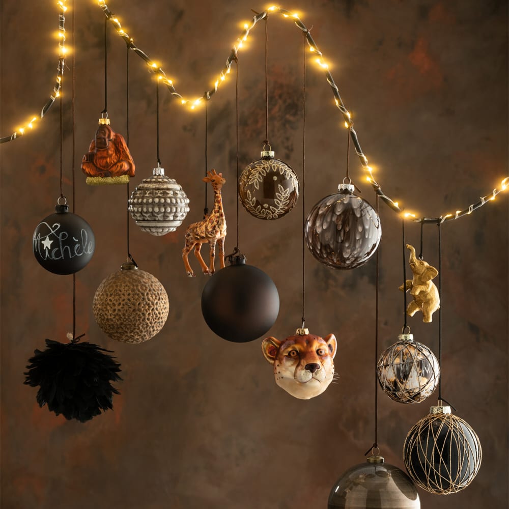 lot de 4 Boules de noël - Maisons du Monde