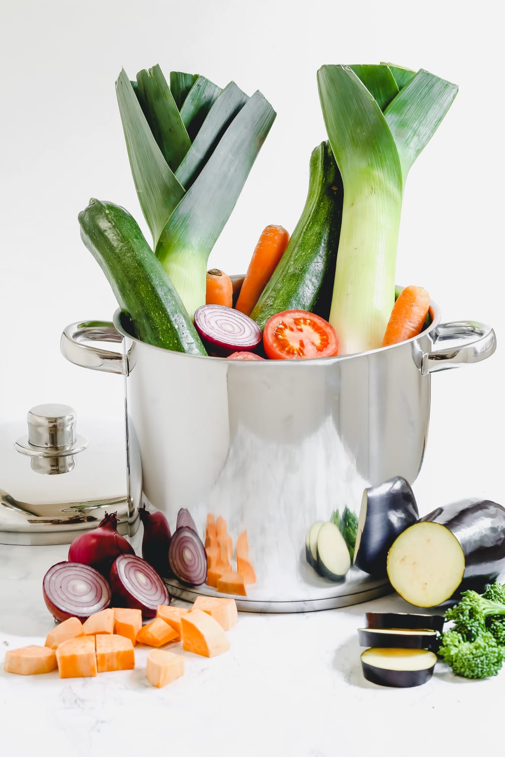 Olla de acero inoxidable 11L plata - Maisons du Monde