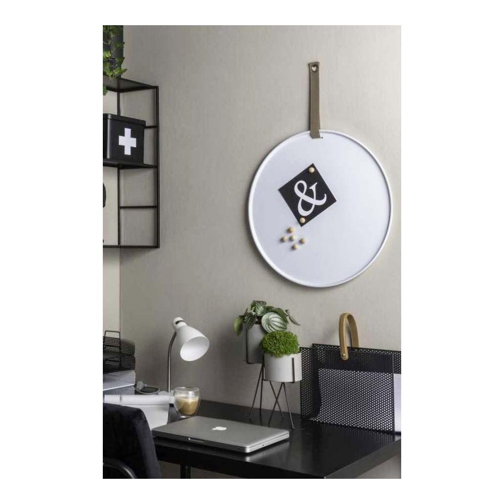 Tableau mémo fer blanc 80x25x22cm - Maisons du Monde