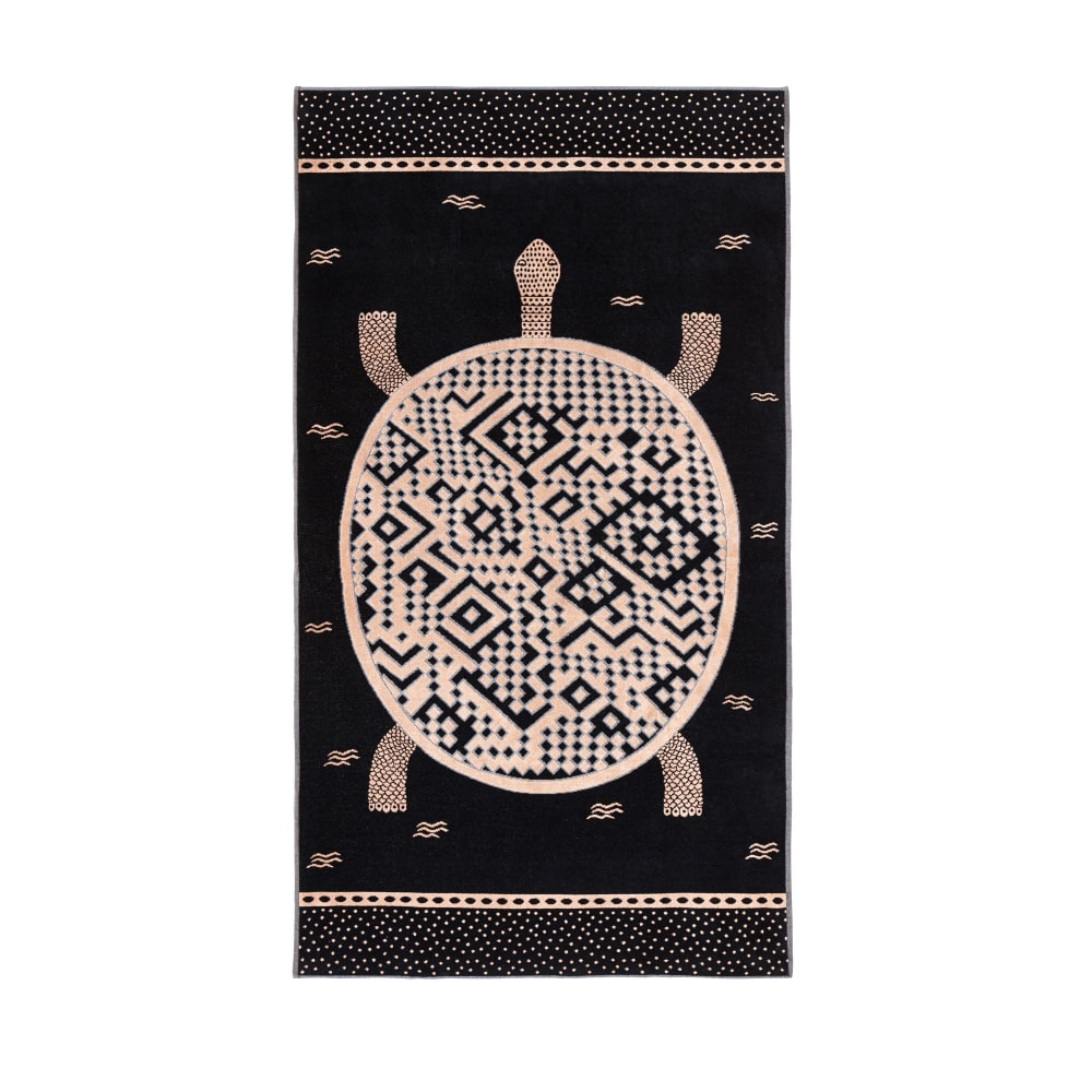 Drap de plage tortue Maori 100X180