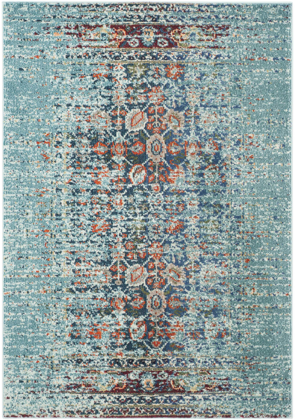Tapis bleu 122 x 170