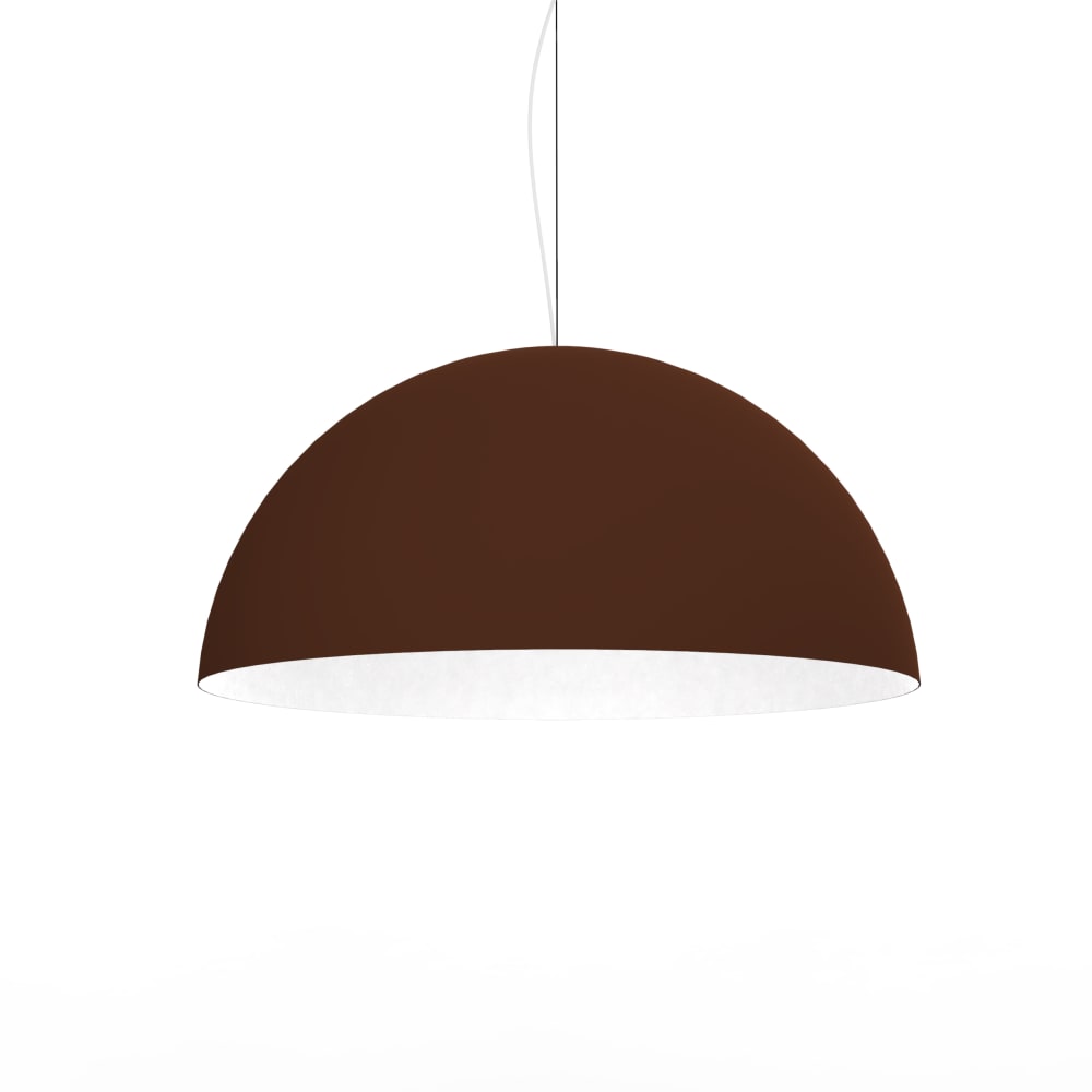 Cassis - lampe à suspension en métal corten bianco e27 Cassis - lampe à suspension en métal corten bianco e27
