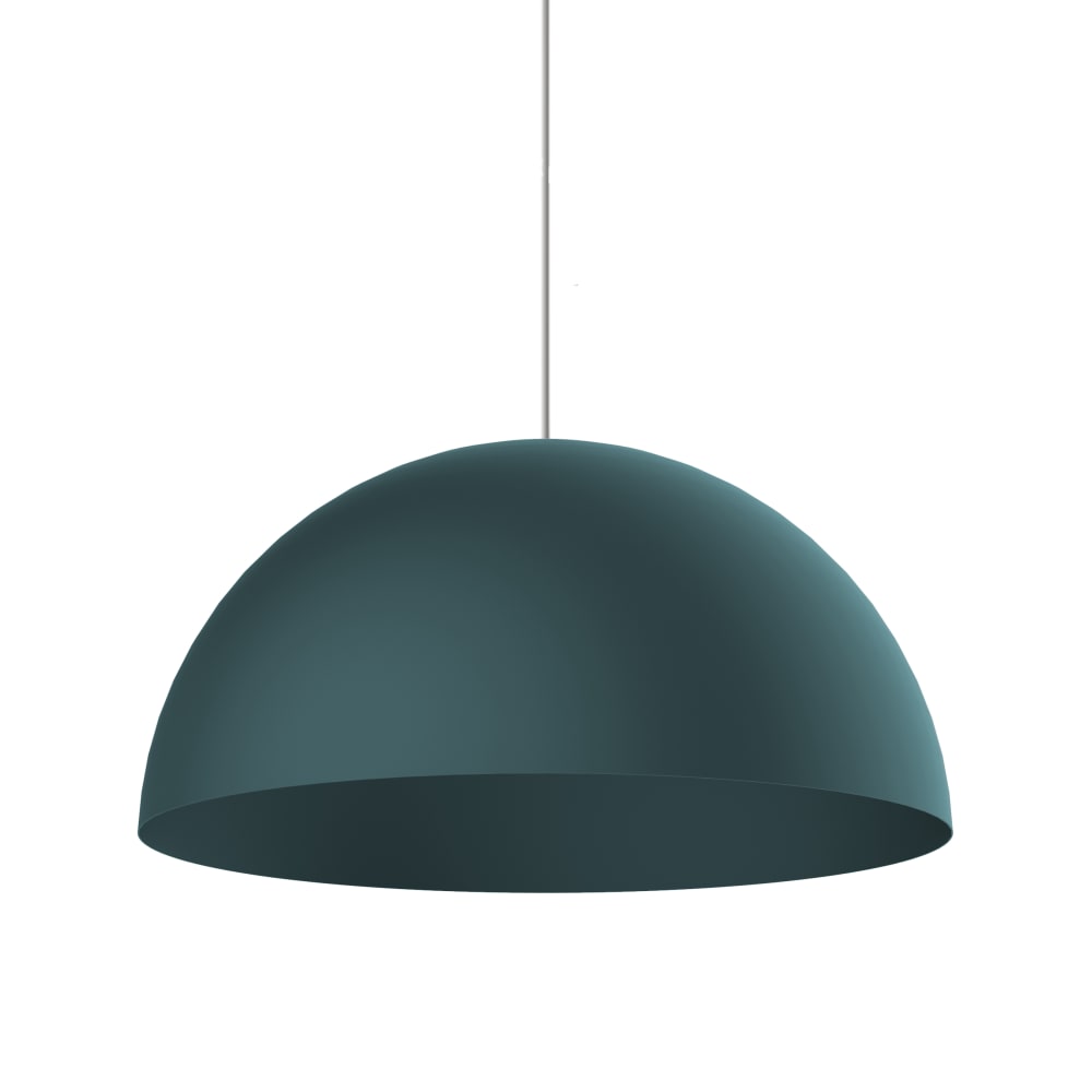 Cassis - lampe à suspension en métal bleu e27