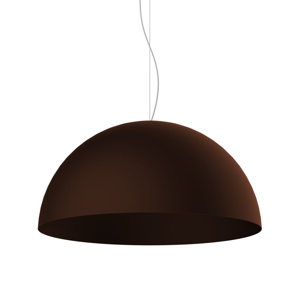 Cassis - lampe à suspension en métal corten e27
