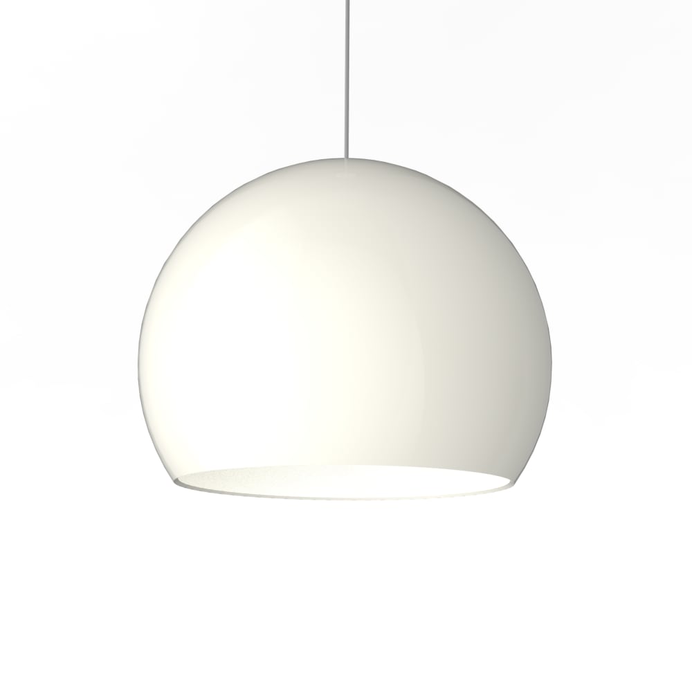 Joe - lampe à suspension en métal blanc lucido e27 Joe - lampe à suspension en métal blanc lucido e27