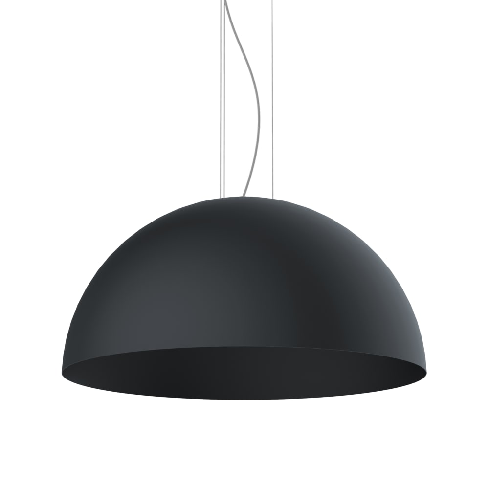 Cassis - lampe à suspension en métal anthracite e27