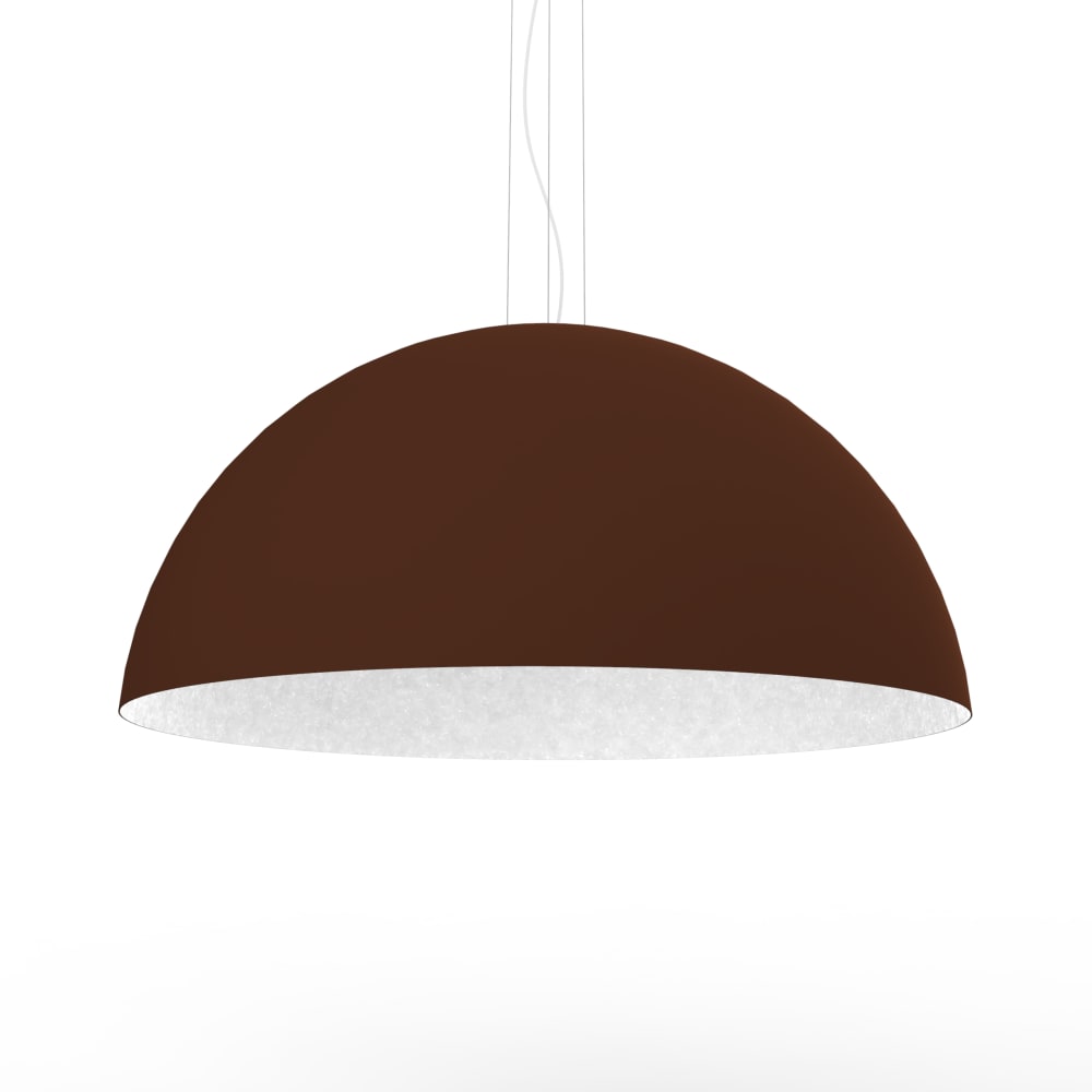 Cassis - lampe à suspension en métal corten bianco e27 Cassis - lampe à suspension en métal corten bianco e27