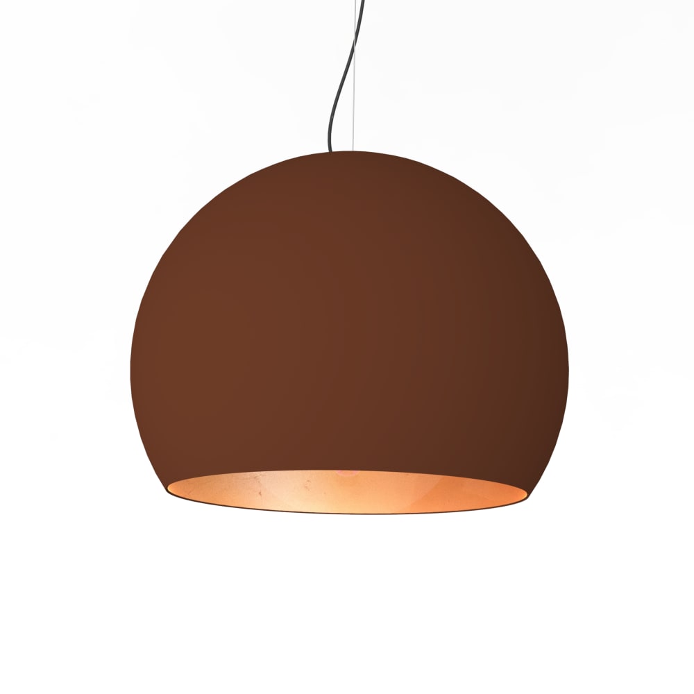 Joe - lampe à suspension en métal cuivre corten e27 Joe - lampe à suspension en métal cuivre corten e27