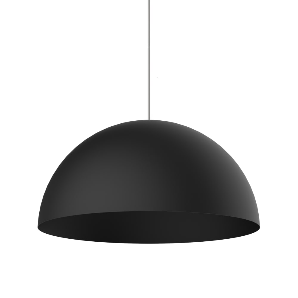 Cassis - lampe à suspension en métal noir e27