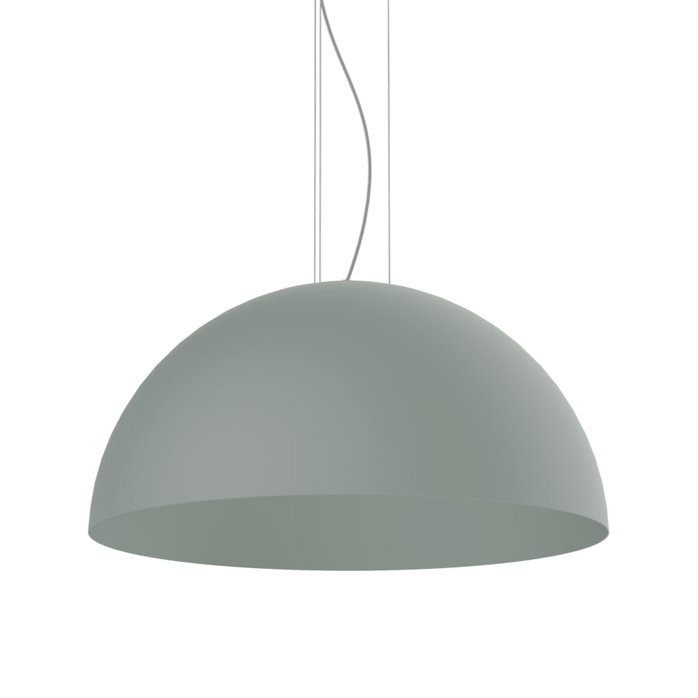 Cassis - lampe à suspension en métal vert e27