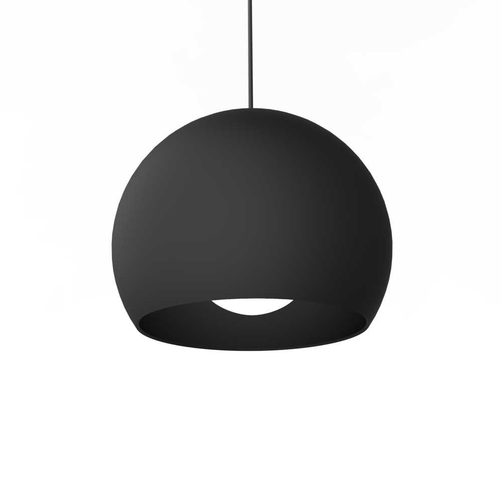 Joe - lampe à suspension en métal noir e27 Joe - lampe à suspension en métal noir e27