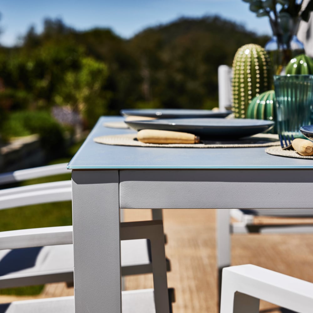 Mesa de comedor 160×90 cm blanca - Maisons du Monde