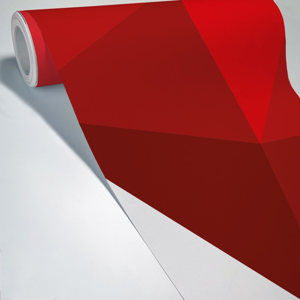 Papier Peint Panoramique L240xH270cm Rouge (99Déco) - Image 1