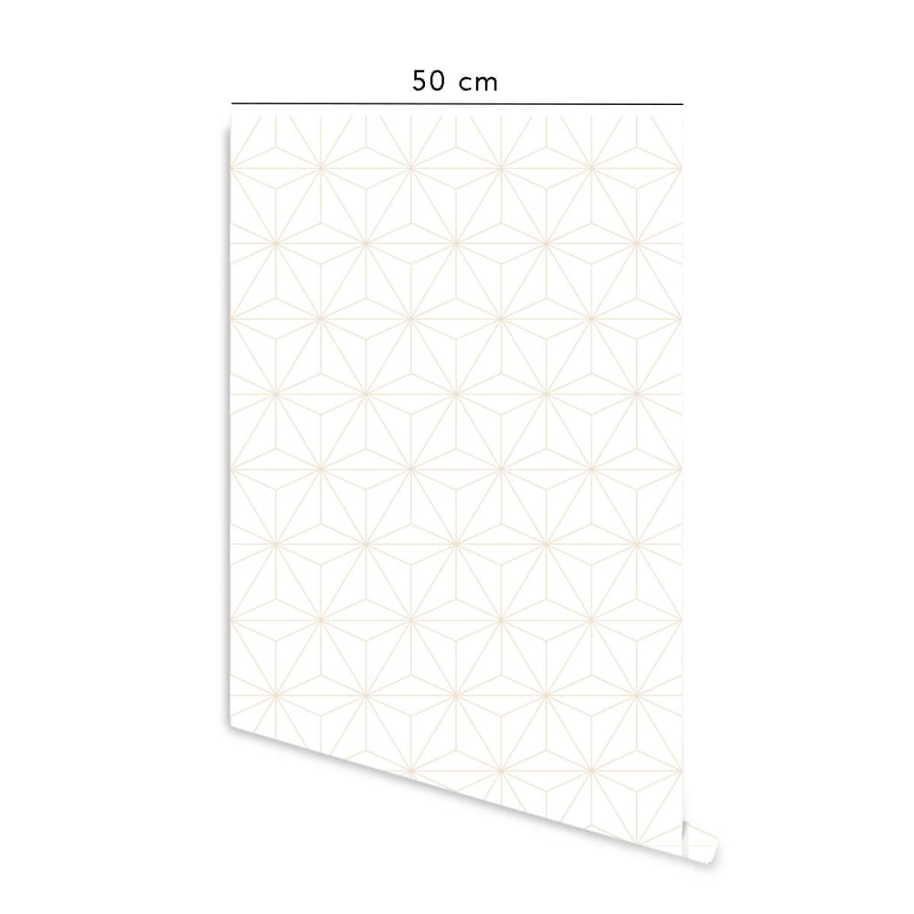 Papier peint vinyle adhésif sable 50x300 cm - Maisons du Monde
