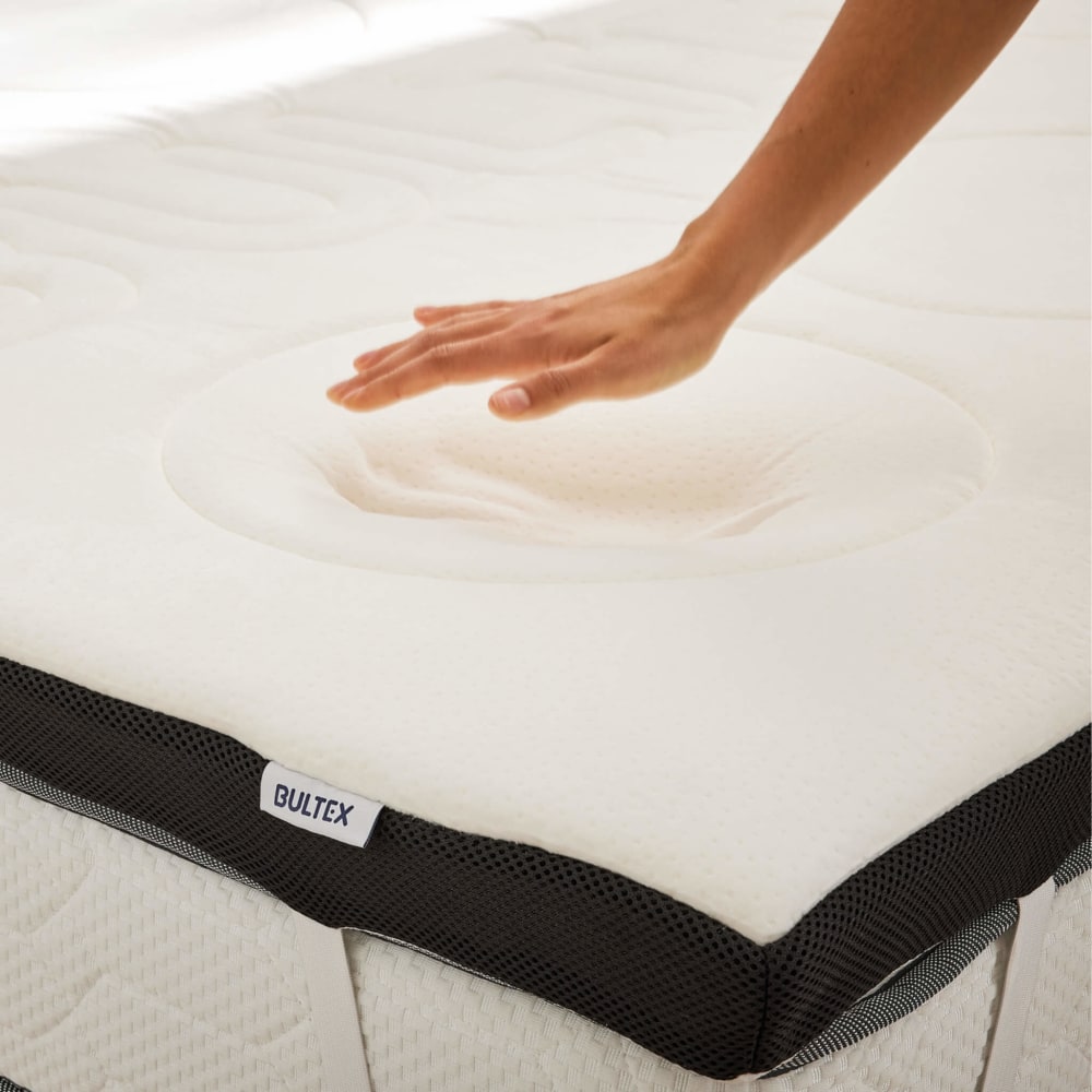 Surmatelas mémoire de forme 160x200 7 cm moelleux
