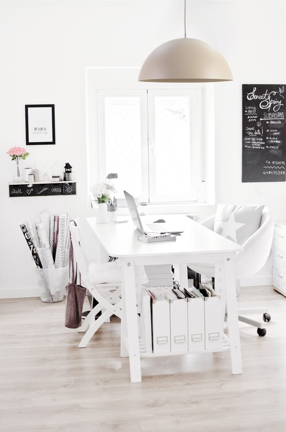Lámpara techo metálica crema rugoso. - Maisons du Monde