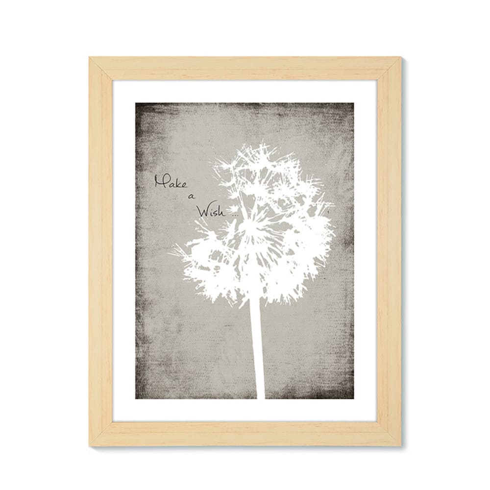 Quadro finitura rovere bianco e nero cm. H.77 x l.57 x p.2,5 - Multicolore - LEGNO