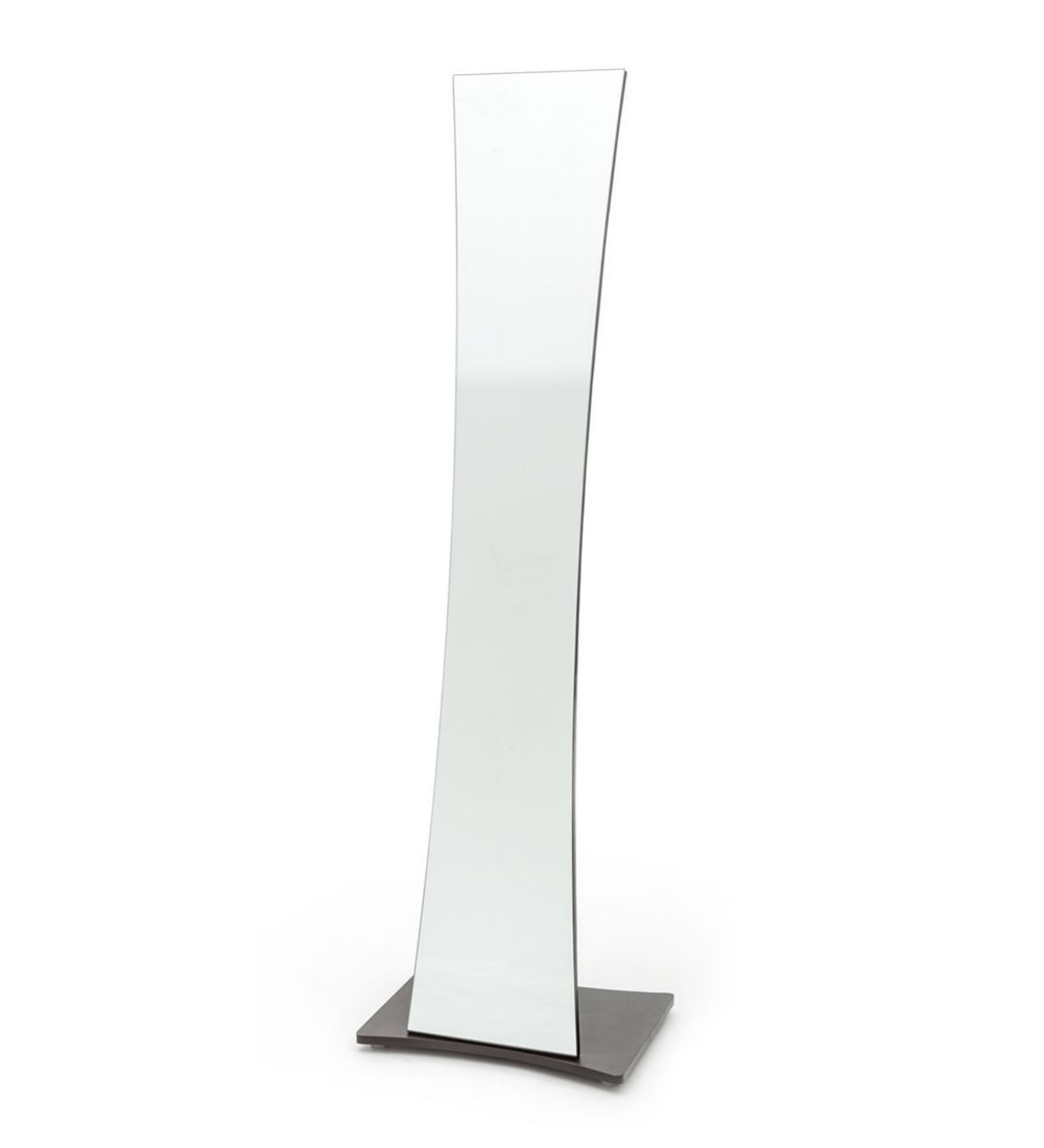 Miroir sur pied avec porte-manteau en métal h.166 x l.47 x p.36 cm — vue 3