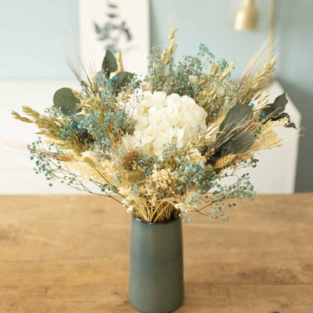 bouquet de fleurs séchées
