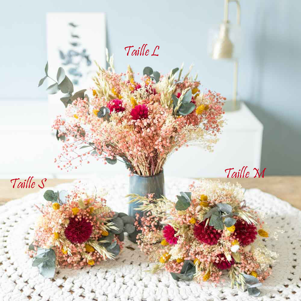 Bouquet de fleurs séchées