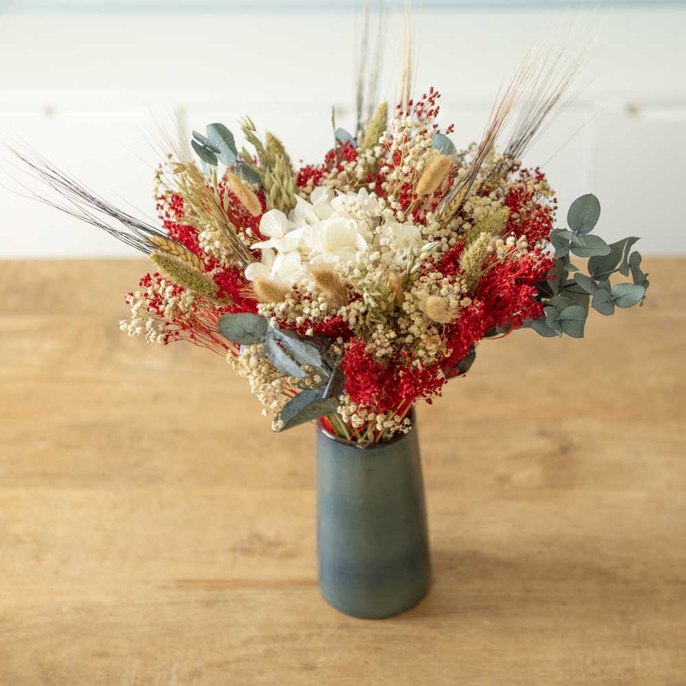 Bouquet de fleurs séchées