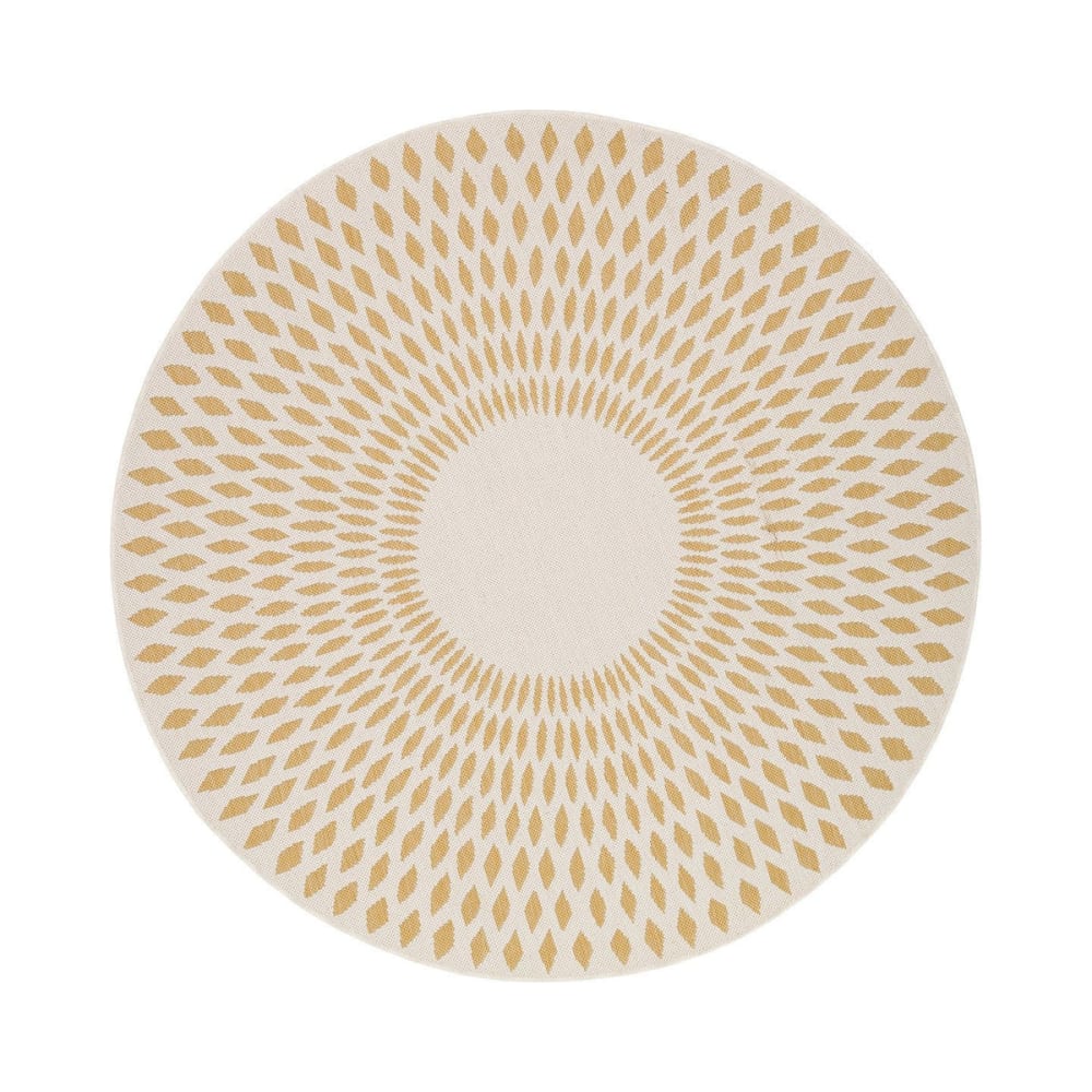 Tappeto rotondo decorativo scandinavo 120 x 120 cm - AFK Living