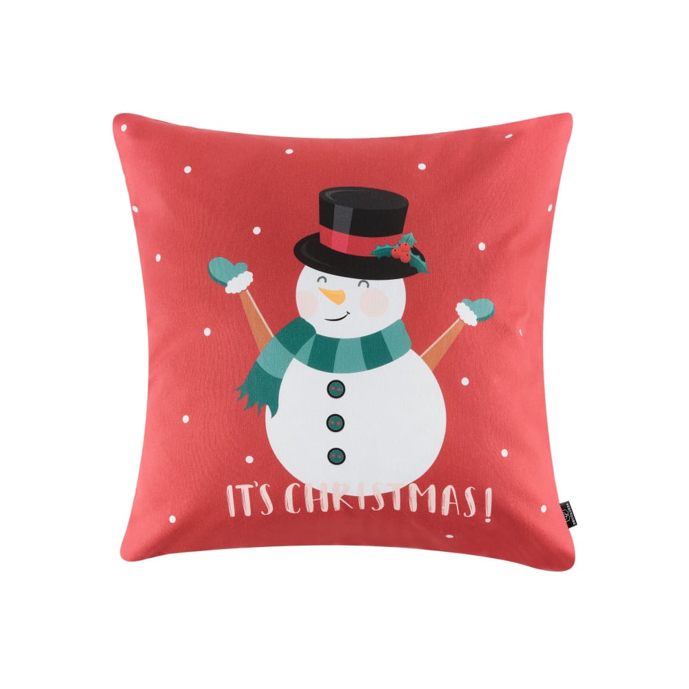 Funda de cojín navidad 100% algodón mulitcolor 50x50 cm