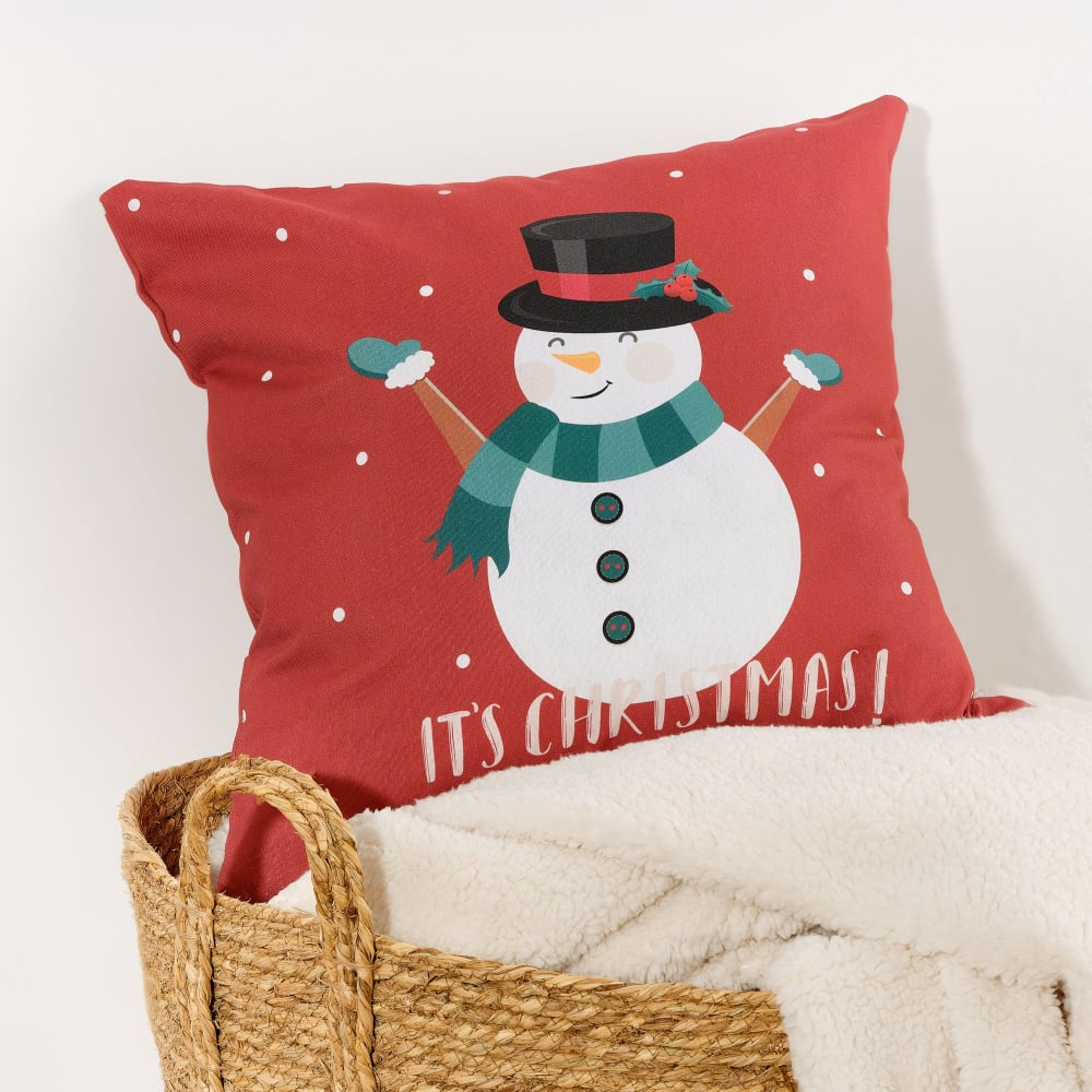 Funda de cojín navidad 100% algodón mulitcolor 50x50 cm - Maisons du Monde