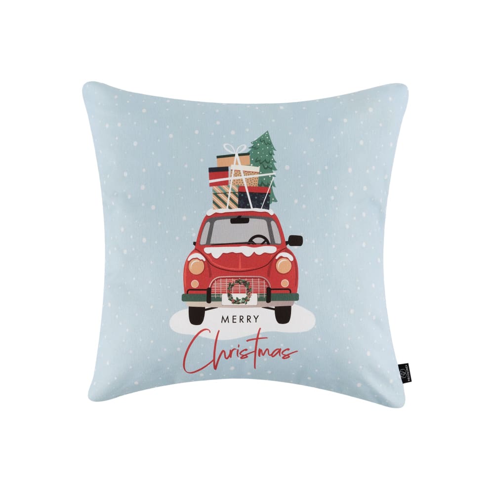Funda de cojín navidad 100% algodón mulitcolor 50x50 cm