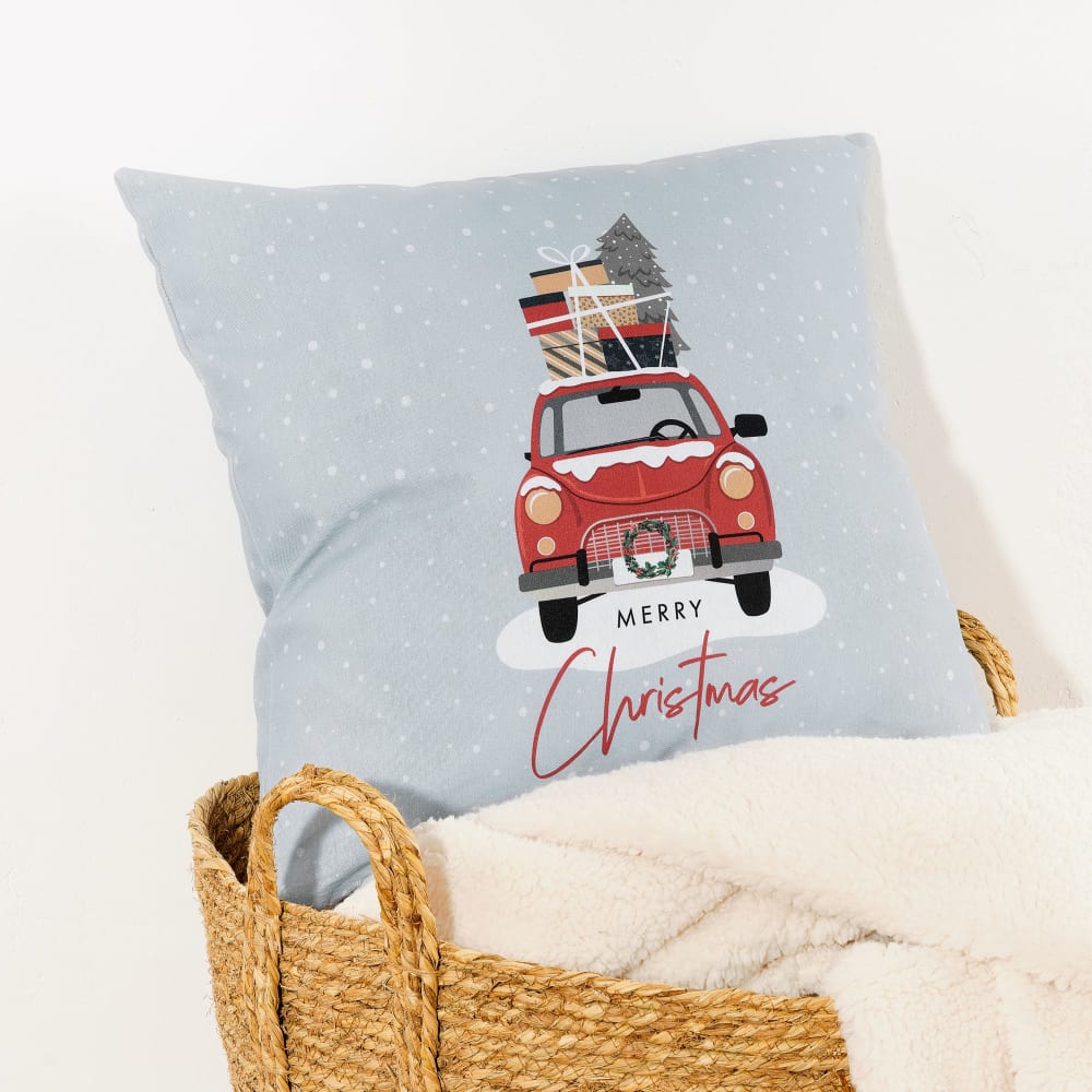 Funda de cojín navidad 100% algodón mulitcolor 50x50 cm - Maisons du Monde
