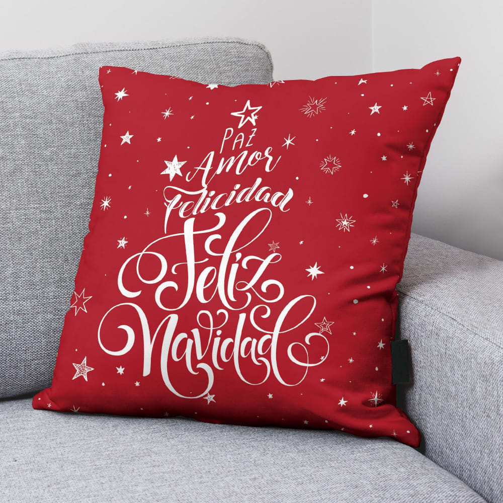 Funda de cojín navidad 100% algodón mulitcolor 50x50 cm - Maisons du Monde