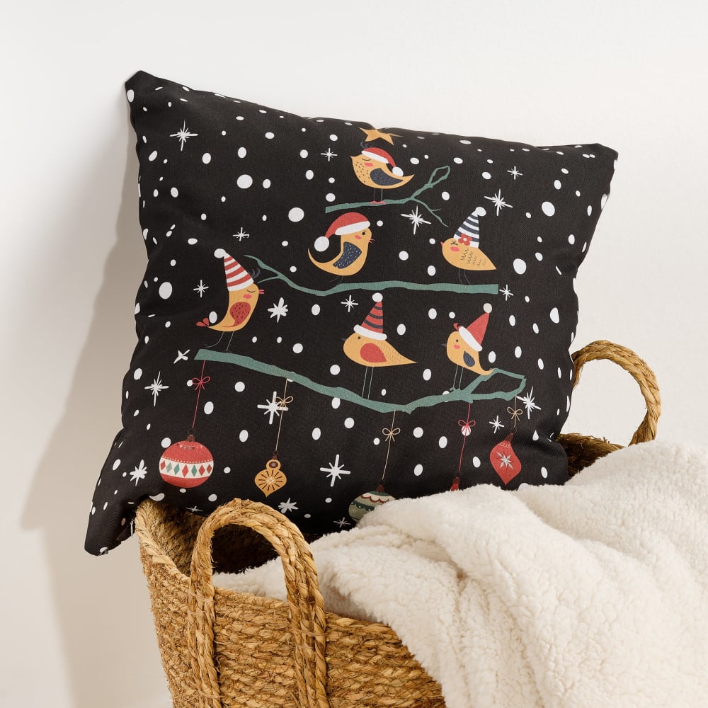 Funda de cojín navidad 100% algodón mulitcolor 50x50 cm - Maisons du Monde