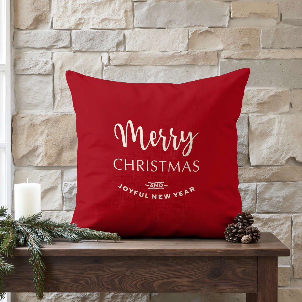 Funda de cojín navidad 100% algodón mulitcolor 50x50 cm - Maisons du Monde
