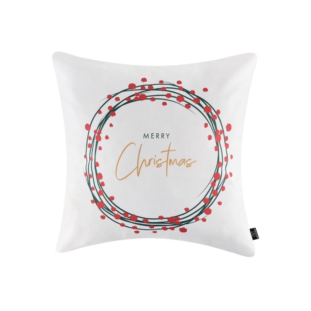 Funda de cojín navidad 100% algodón mulitcolor 50x50 cm