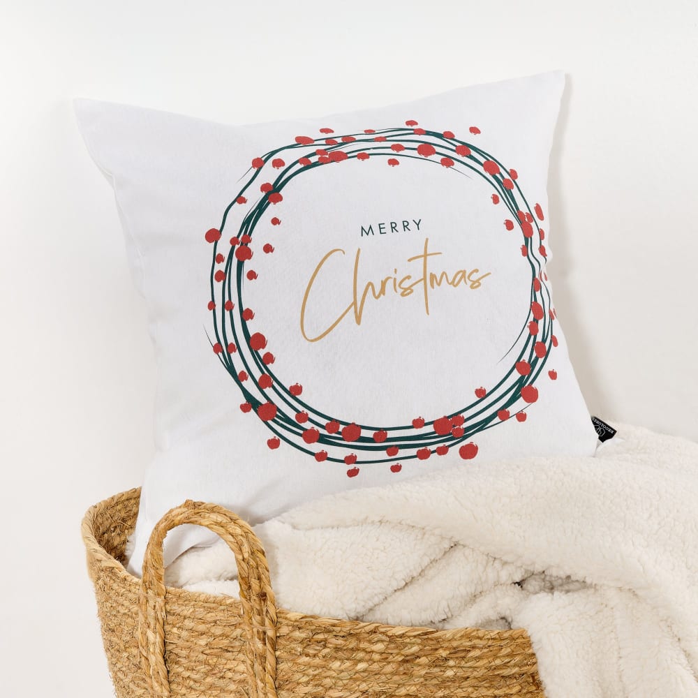 Funda de cojín navidad 100% algodón mulitcolor 50x50 cm - Maisons du Monde