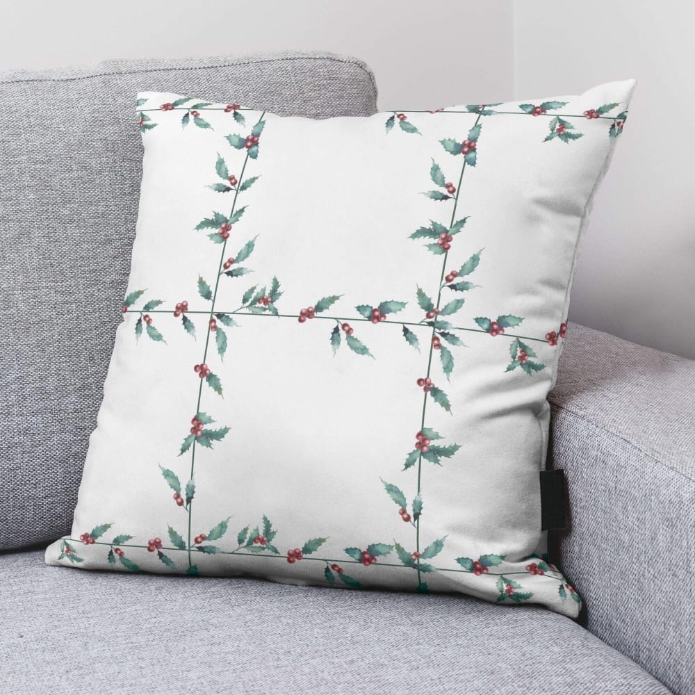 Funda de cojín navidad terciopelo 100% poliester multicolor 50x50 cm - Maisons du Monde