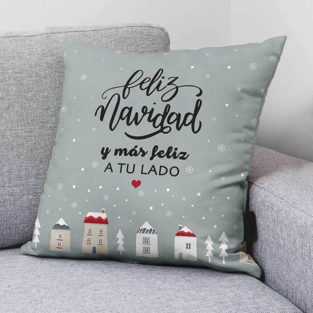 Funda de cojín navidad 100% algodón mulitcolor 50x50 cm - Maisons du Monde