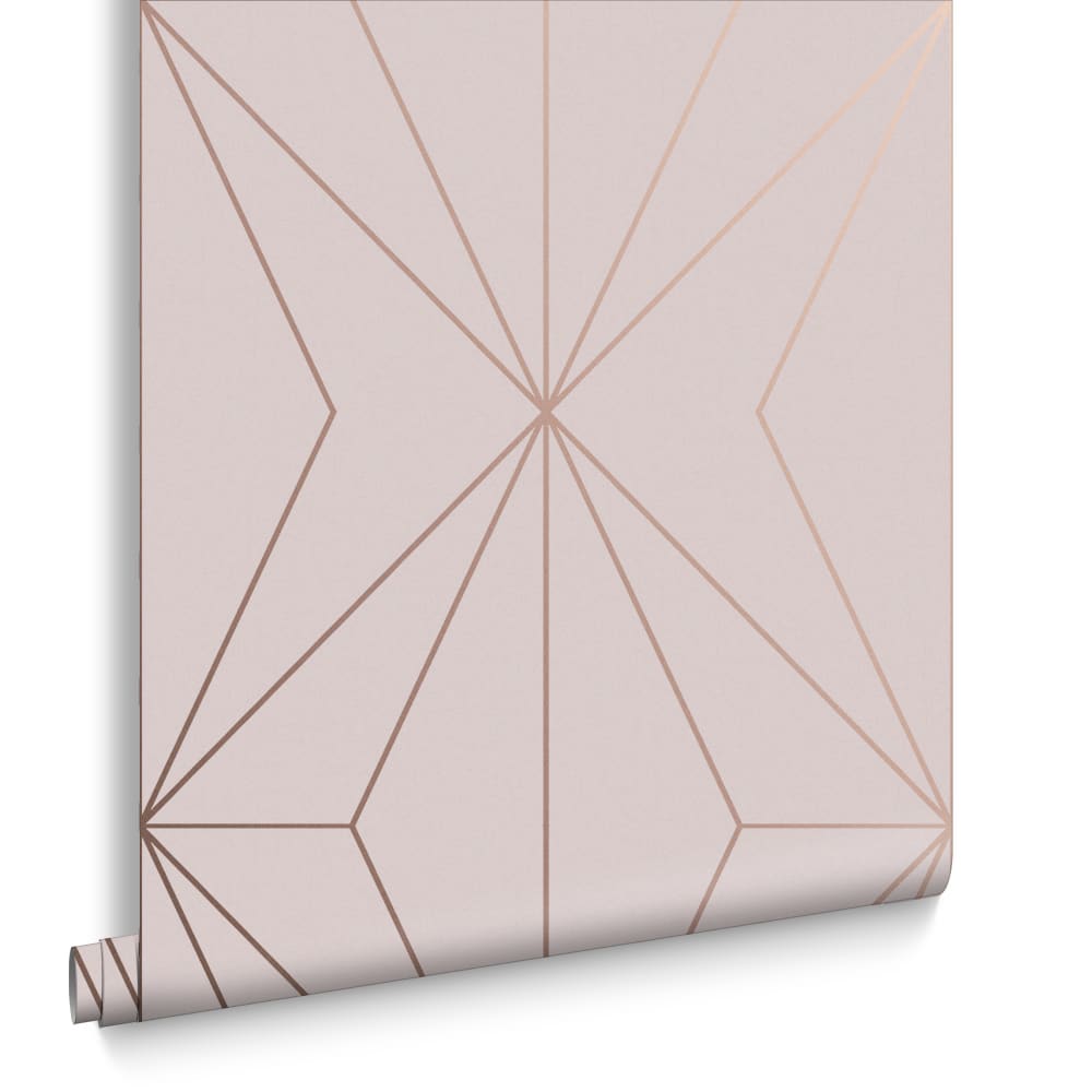 Papier peint harmony rose cuivré 1005x52cm — vue 3