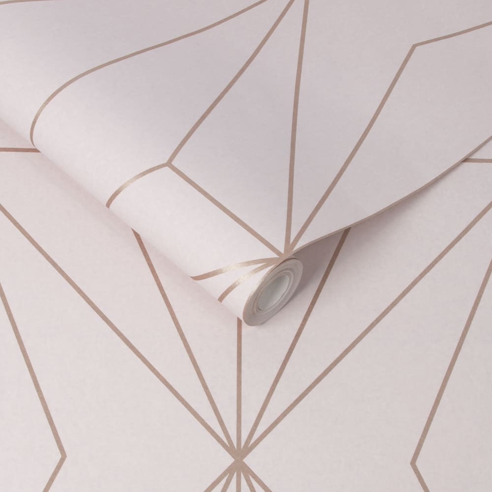 Papier peint harmony rose cuivré 1005x52cm — vue 4