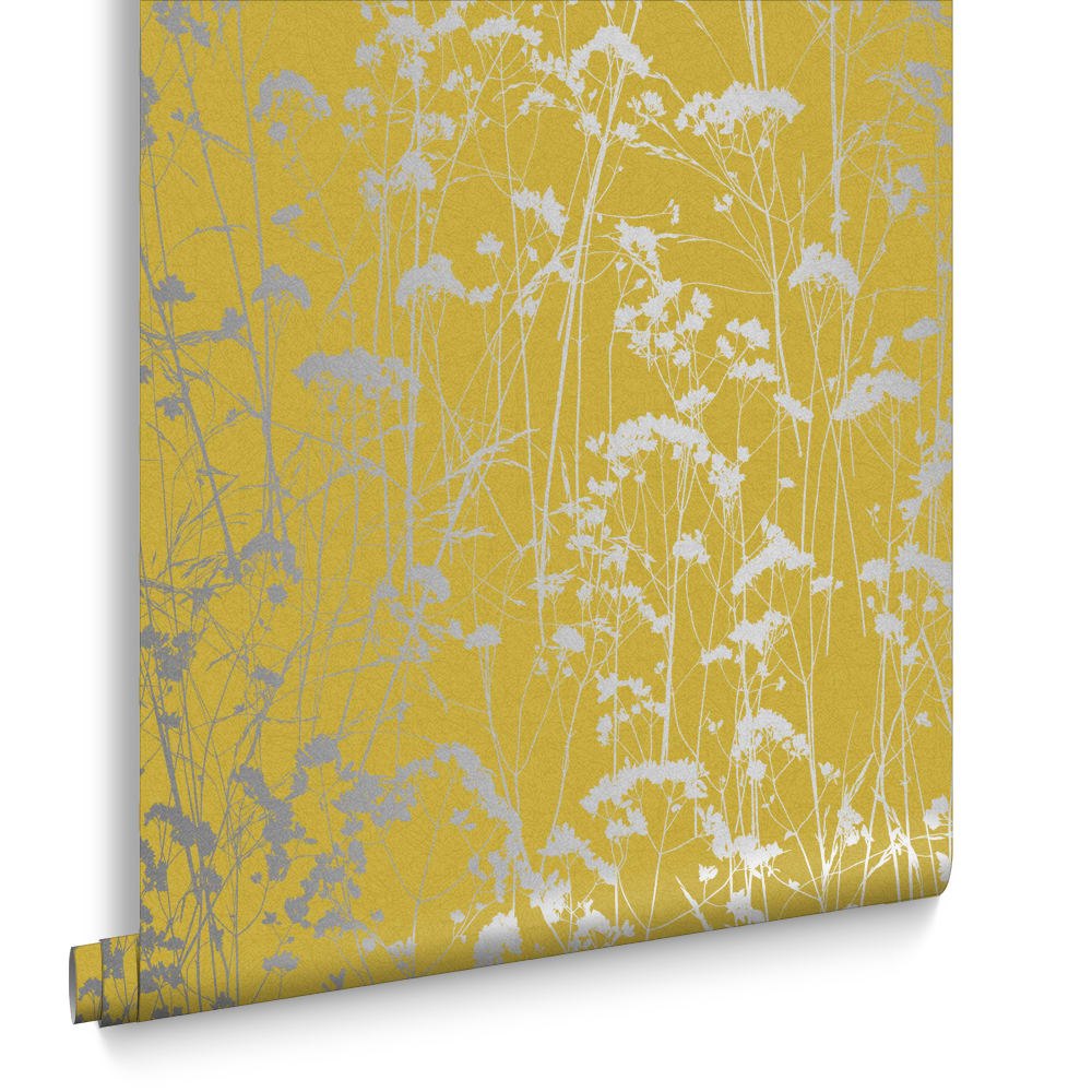 Papier peint grace jaune doré 1005x52cm — vue 3
