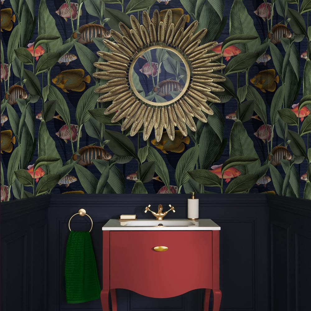 Papier peint aquarium