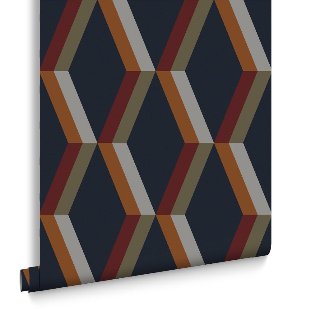Papier peint cirque bleu 1005x52cm - Maisons du Monde