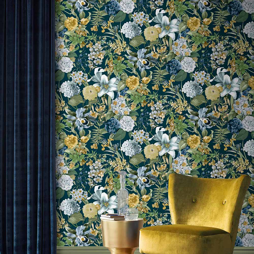 Papier peint glasshouse - floral