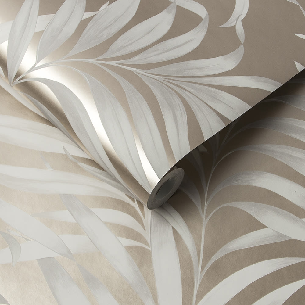 Papier peint yasuni taupe argent 1005x52cm — vue 4
