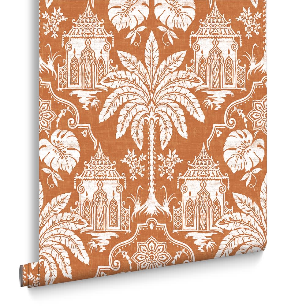 Papier peint imperial orange 1005x52cm — vue 3