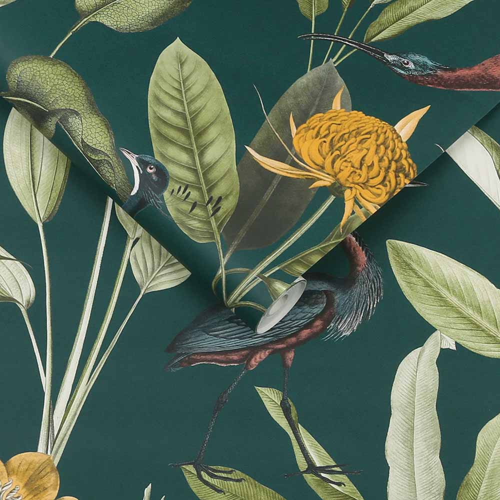 Papier peint glasshouse vert 1005x52cm — vue 4