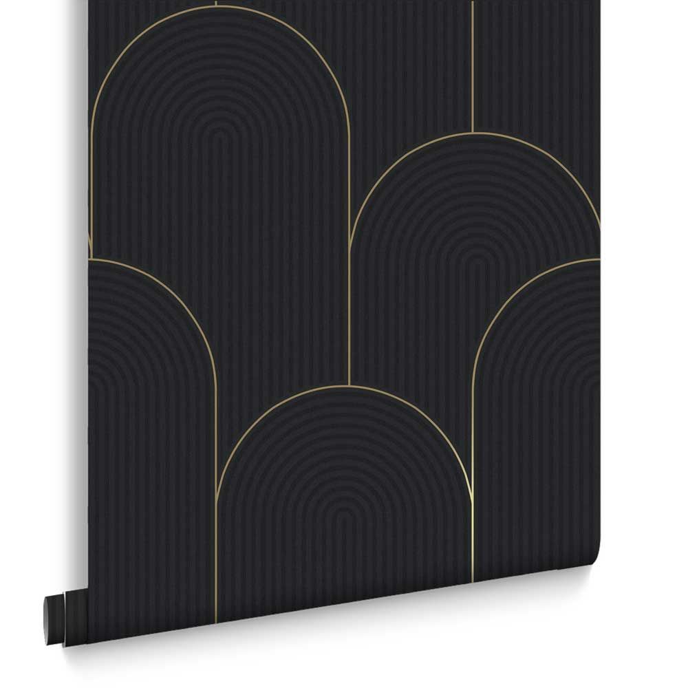 Papier peint lancet noir or 1005x52cm — vue 3