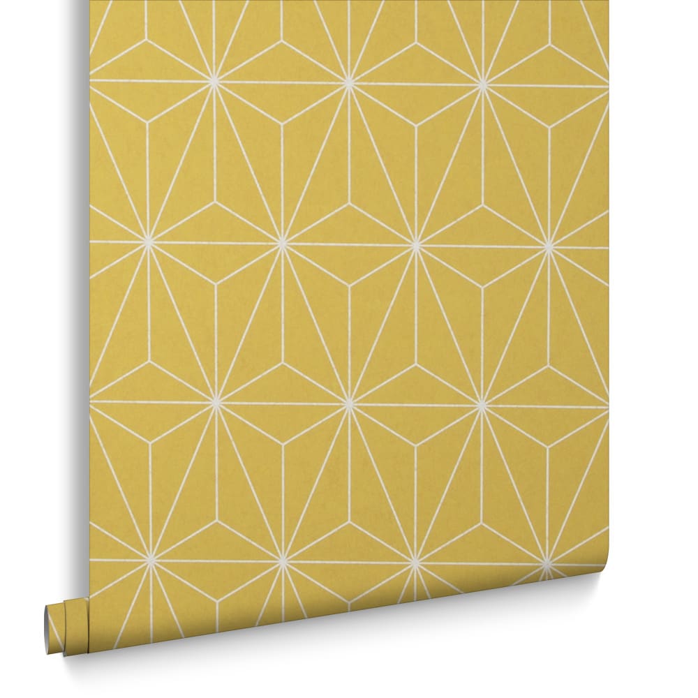 Papier peint prism jaune 1005x52cm — vue 3