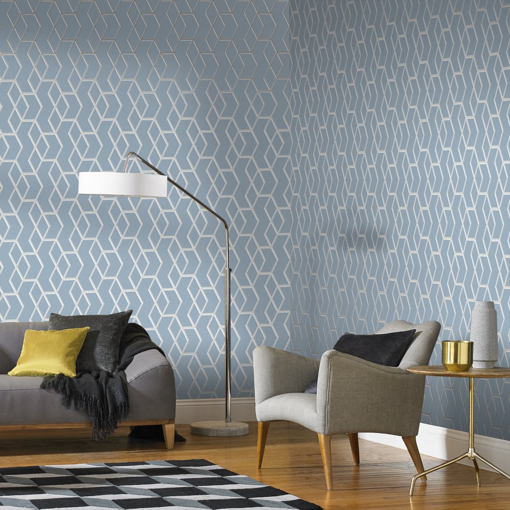Papier peint archetype - argent