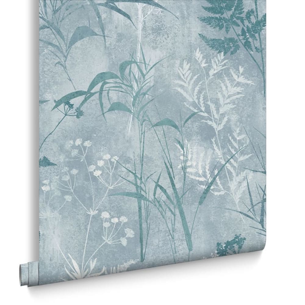 Papier peint restore bleu clair 1005x52cm — vue 3